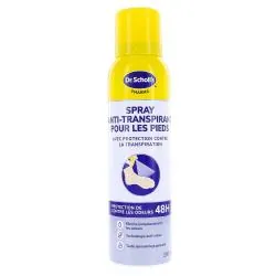 DR. SCHOLL'S Expert care - Déo anti transpirant pour pieds 48h anti-odeur spray 150ml