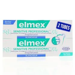ELMEX Sensitive professional blancheur lot de 2 tubes de 75 ml