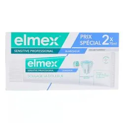 ELMEX Sensitive professional blancheur lot de 2 tubes de 75 ml