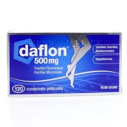 DAFLON 500mg boite de 120 comprimés