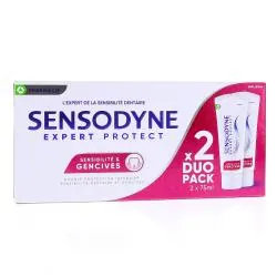 SENSODYNE Dentifrice Expert Protect Sensibilité & Gencives lot de 2 tube 75ml