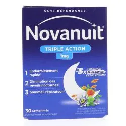 NOVANUIT Triple action 30 comprimés