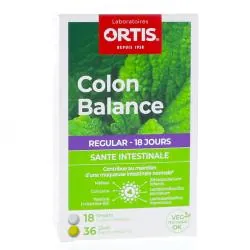 ORTIS Colon Balance Regular 18 jours Santé intestinale 36 + 18 comprimés
