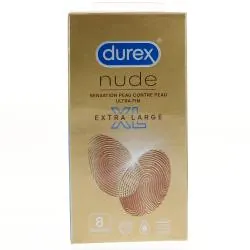 DUREX Nude Extra Large 8 Préservatifs