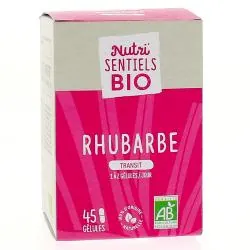 NUTRI'SENTIELS BIO Rhubarbe 45 gélules