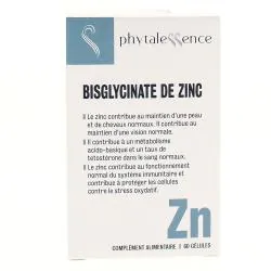 PHYTALESSENCE Bisglycinate de Zinc 60 gélules