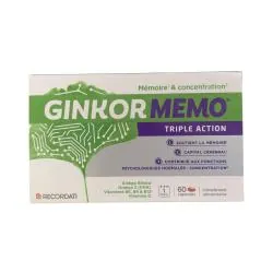 GINKOR Mémo - boîte de 60 capsules