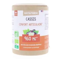 NAT & FORM Ecoresponsable - Cassis Bio 200 gélules