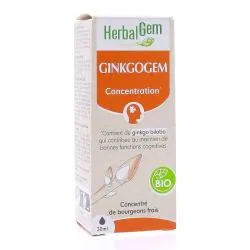 HERBALGEM Concentré de bourgeons frais - Ginkgogem concentration bio 30ml