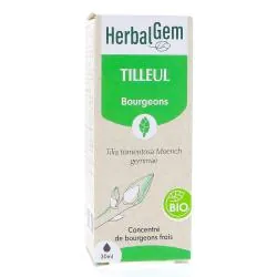 HERBALGEM Concentré du bourgeons frais - Tilleul bourgeons Bio 30ml