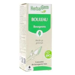 HERBALGEM Concentré de bourgeons frais - Bouleau bourgeons Bio 30ml