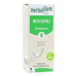 HERBALGEM Concentré de bourgeons frais - Bouleau bourgeons Bio 30ml