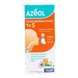 PILEJE Azéol Sirop Toux sèche 15 doses de 5ml
