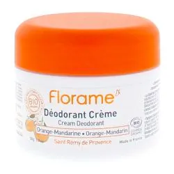 FLORAME Déodorant crème orange mandarine 50g