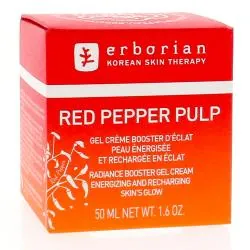 ERBORIAN Red pepper pulp Gel crème booster éclat Pot 50ml