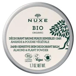NUXE Bio déodorant baume peaux sensibles pot 50g