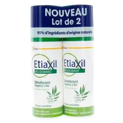 ETIAXIL Déodorant végétal 24h en spray spray 2x100ml