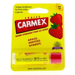 CARMEX Stick à lèvres SPF 15+ goût fraise 4.25g