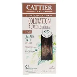 CATTIER Coloration à l'argile Châtain Clair n°5.0