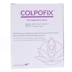 BIOCODEX Colpofix Gel vaginal en spray flacon 20ml