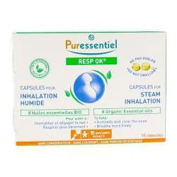PURESSENTIEL Resp ok Capsules pour inhalation humide x15