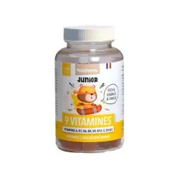NAT & FORM Junior+ - 9 vitamines ours x60 gummies