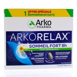 ARKOPHARMA Arkorelax sommeil fort 8h boite de 30 comprimés