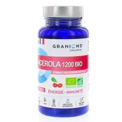 GRANIONS Immunité & Energie - Acérola 1200 Bio 30 comprimés à croquer