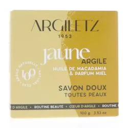 ARGILETZ Argile Jaune - Cœur d'argile Savon doux à l'argile jaune 100g