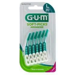 GUM Soft Picks advanced regular taille l lot de 30