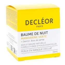 DECLEOR Mandarine verte Baume de nuit 15ml
