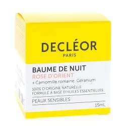 DECLEOR Rose d'orient Baume de nuit Bio 15ml