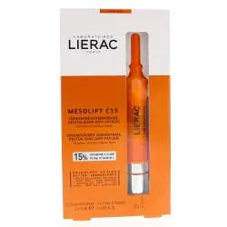 LIERAC Mésolift C15 Concentré extemporané revitalisant anti-fatigue 2x 15ml