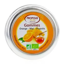REDON Propolis Gommes Orange-miel-propolis pot 45g