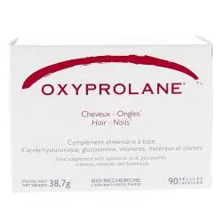 BIORECHERCHE Oxyprolane Cheveux et Ongles 90 gélules