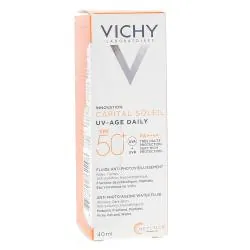VICHY Capital Soleil - Fluide anti photo vieillissement  flacon 40ml