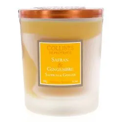 COLLINES DE PROVENCE Bougie parfumée - safran gingembre 180g