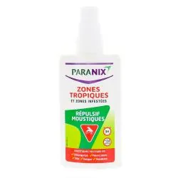 PARANIX Répulsif tropiques zones tropiques  Spray 91ml