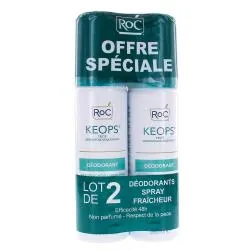 ROC KEOPS Déodorant Spray 2*100ml