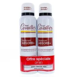 ROGÉ CAVAILLÈS Invisible deo-soin anti-traces lot de 2 sprays 150ml