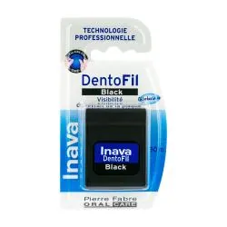 INAVA Dentofil Fil dentaire noir 50m