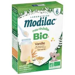 MODILAC Mes céréales Bio vanille dès 6 mois