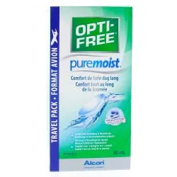 OPTI-FREE Pure-moist Solution entretien des lentilles 90ml