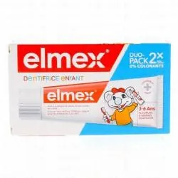 ELMEX Dentifrice Enfant 3-6ans lot de 2 * 50ml