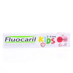 FLUOCARIL Dentifrice enfants 3-6 ans gout fraise tube 50ml 1 unité