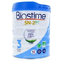 BIOSTIME SN-2 Bio Plus 3ème Âge de 10 à 36 Mois pot 800 g