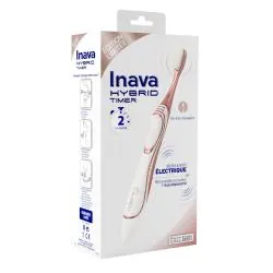 INAVA Hybrid Timer Brosse à dent électrique rose gold