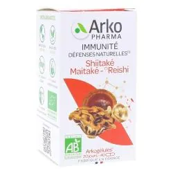 ARKOPHARMA Arkogélules - Shiitaké Maitaké-Reishi bio 40 gélules