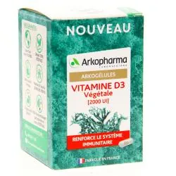 ARKOPHARMA Arkogelules - Vitamine D3 Végétale 2000UI 90 gélules