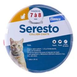 SERESTO Collier chat anti-tiques et puces x1